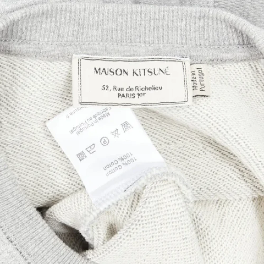 Maison Margiela Pre-owned Cotton tops Gray Dames