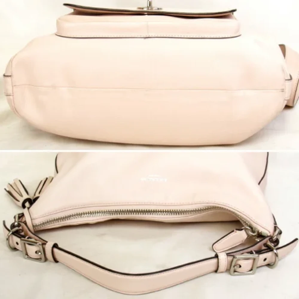 Coach Pre-owned Fabric shoulder-bags Pink Dames