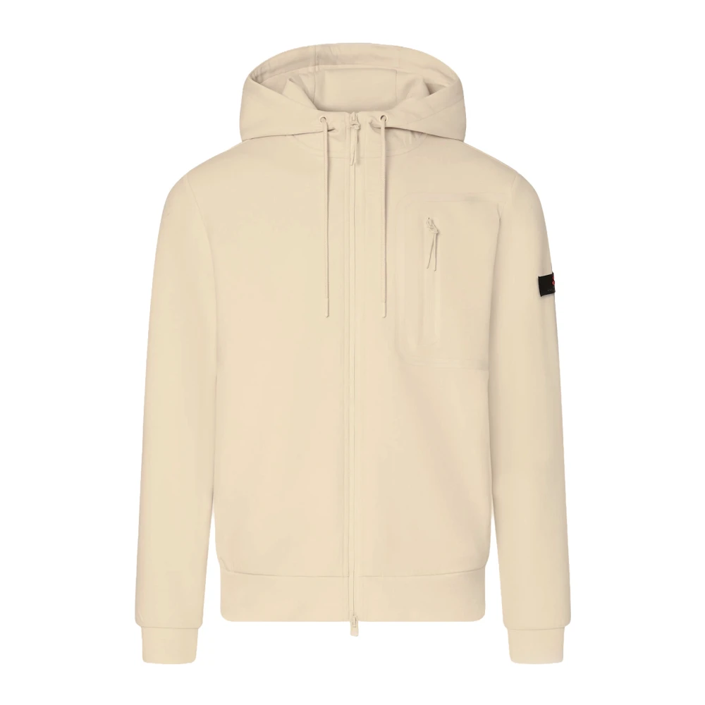 Peuterey Men's Beige Zip-Throughs, L, Parker 03 Sweatshirt