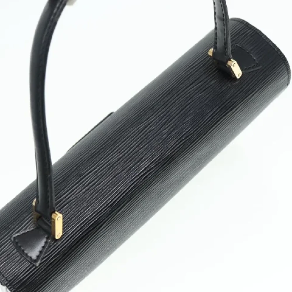 Louis Vuitton Vintage Pre-owned Leather handbags Black Dames