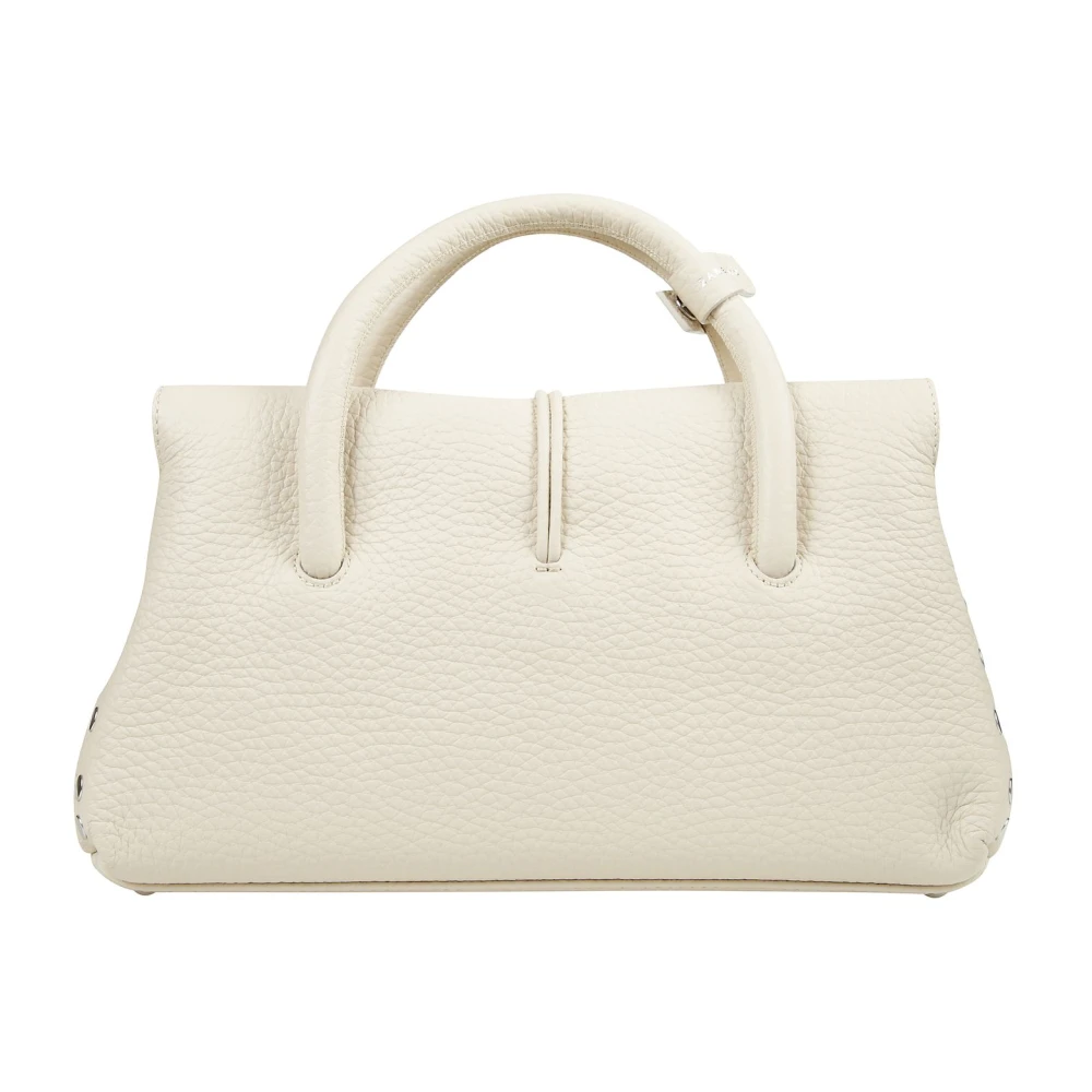 Zanellato Stijlvolle Alma Schoudertas White Dames