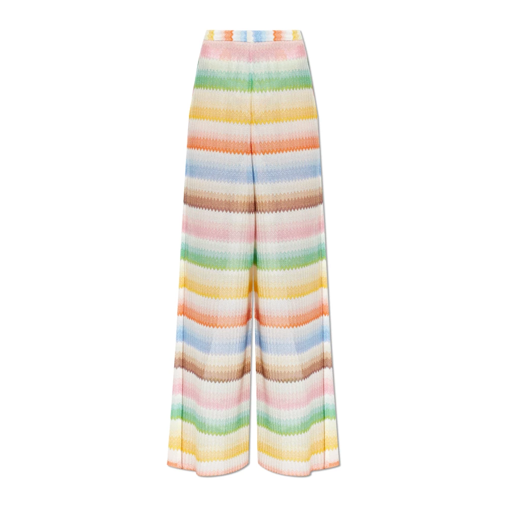 Missoni Pantalon Large Femme Pantalons Multicolore 36 Fr