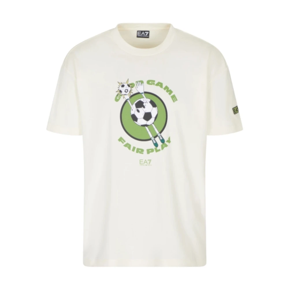 Emporio Armani Ea7 Hombre Blanco Camisetas, Talla: L