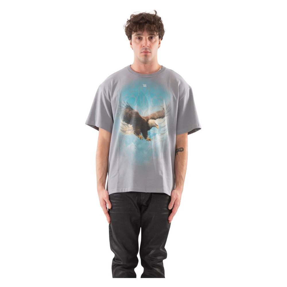 Misbhv Lichtgrijs Monument Valley Tee Gray Heren