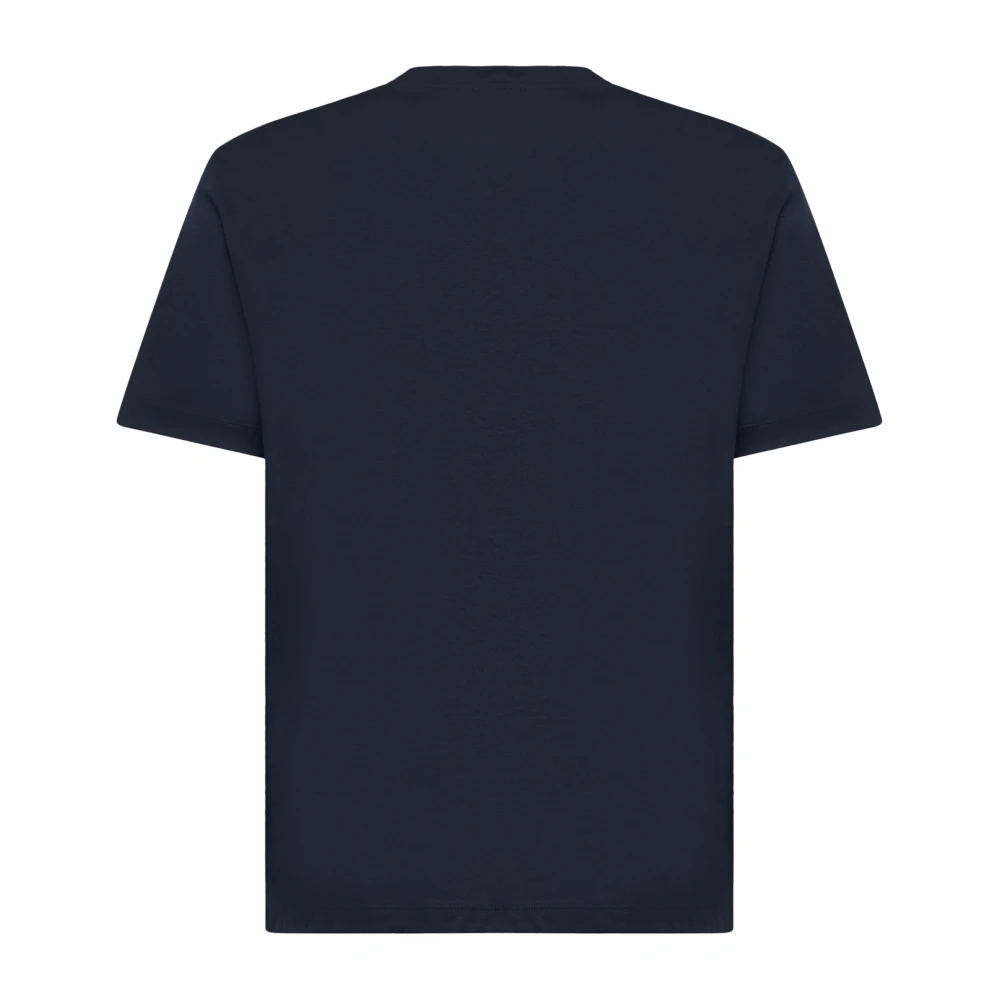 Giorgio Armani Stijlvolle T-shirts en Polos Blue Heren