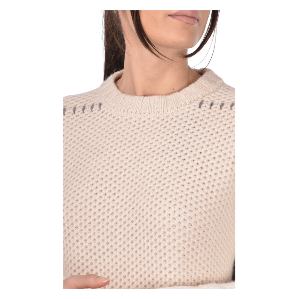 Gran Sasso Stijlvolle Ketting voor Mannen Beige Dames