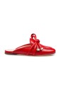 red-leather-ribbon-mules