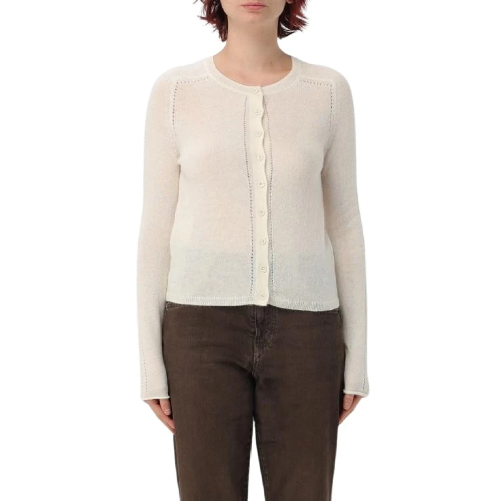 Pinko Stijlvolle Sweaters Collectie Beige Dames