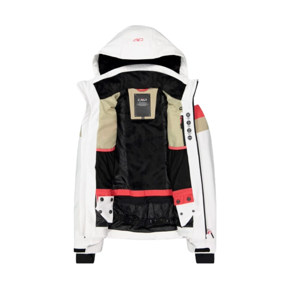 CMP Witte Winterjas High-Loft Technologie White Dames