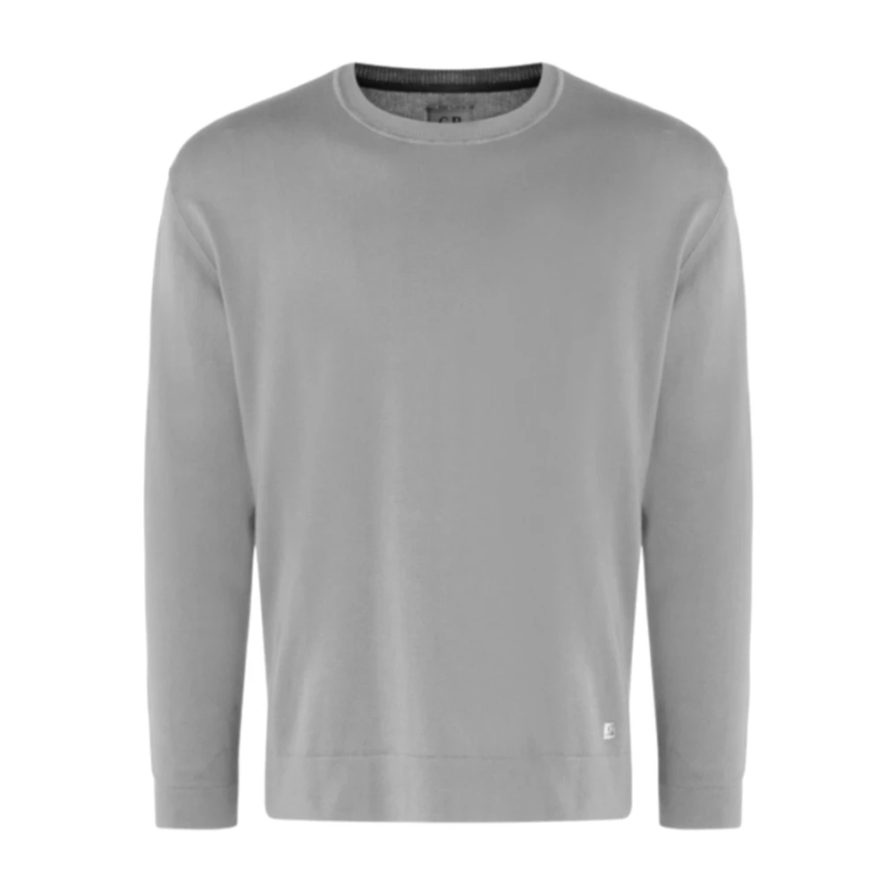 C.P. Company Stijlvolle Gebreide Trui Gray Heren