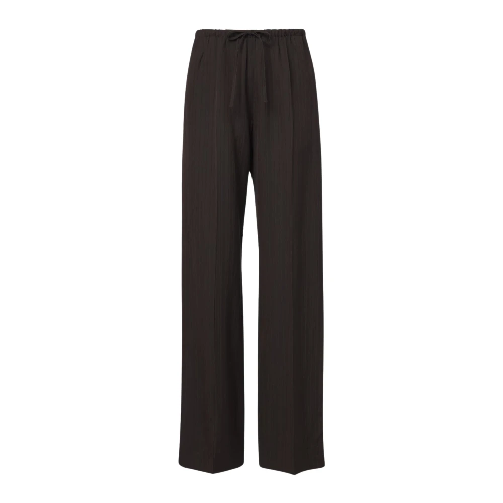 Dries Van Noten Donna Marrone Pantaloni, S, New,