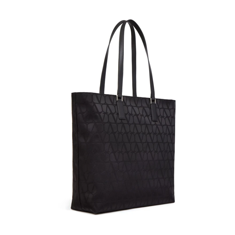 Valentino Garavani Iconography Tote Bag Zwart Black Heren