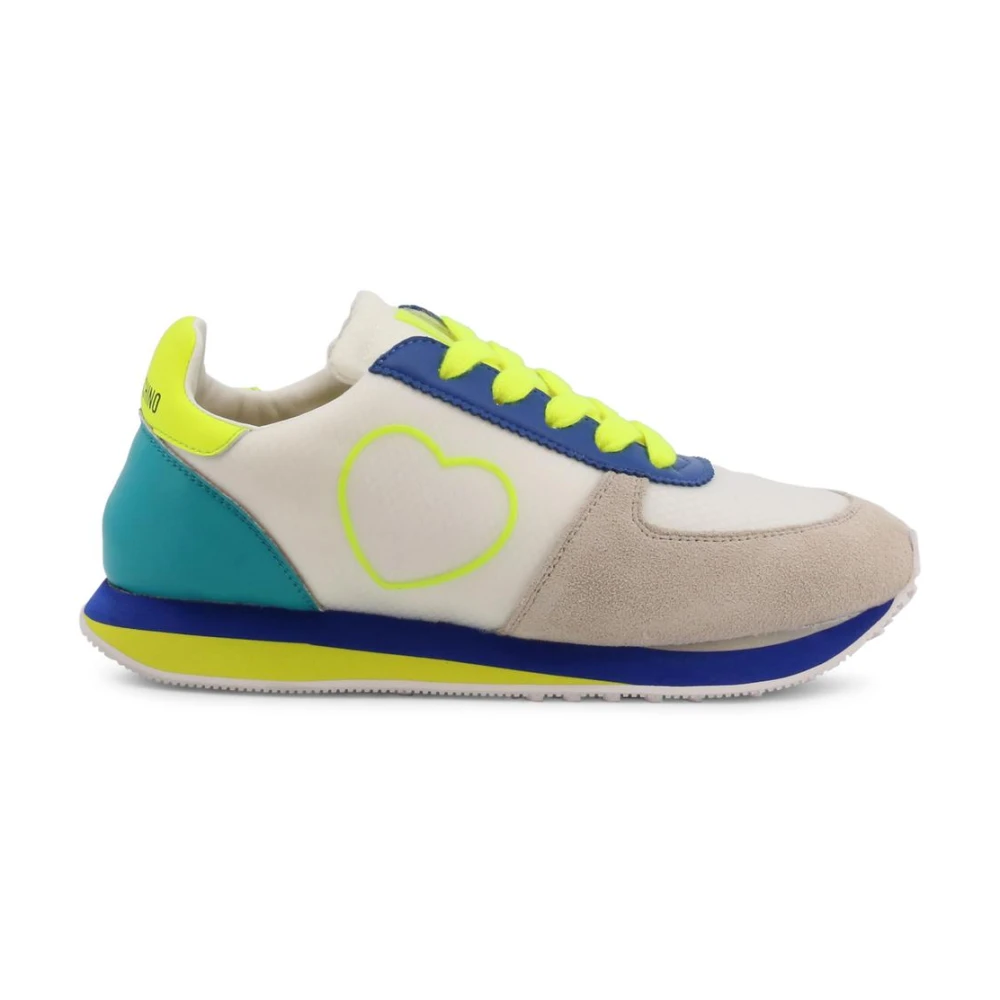 Love Moschino Women's Heart Detail Casual Sneakers