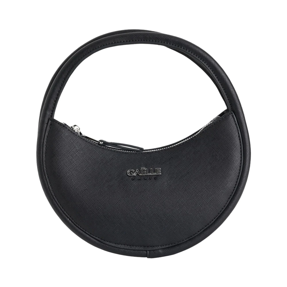 Gaëlle Paris Women's Black Handbags, One Size, Regular Hobo Bag Design