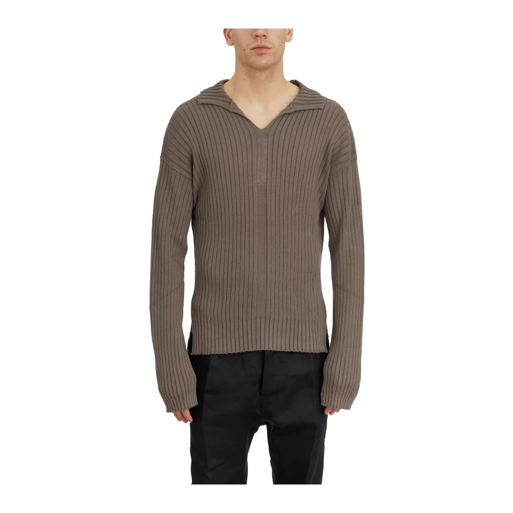 Rick Owens Tabard Dust Top Gray Heren