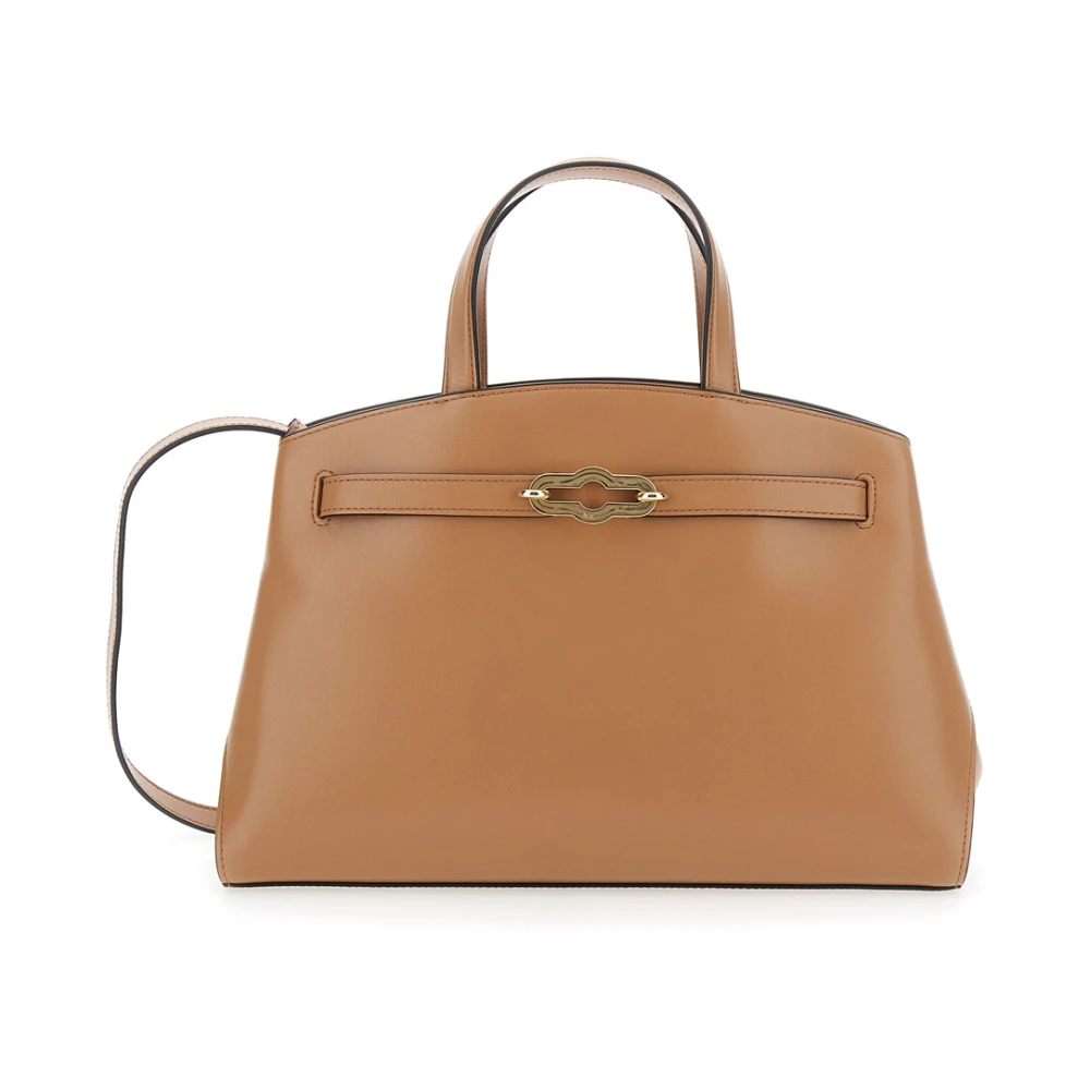 Mulberry Beige Leren Handtas met Schouderband Beige Dames