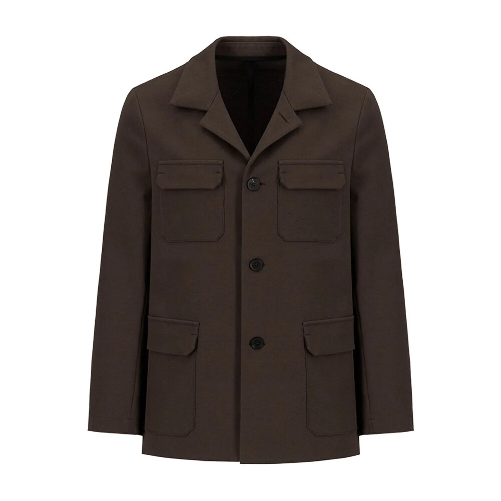 ジャケット HARRIS WHARF LONDON Women Stand Up Collar Blazer Rayon Harris Wharf London Women Stand Up Collar Blazer Rayon