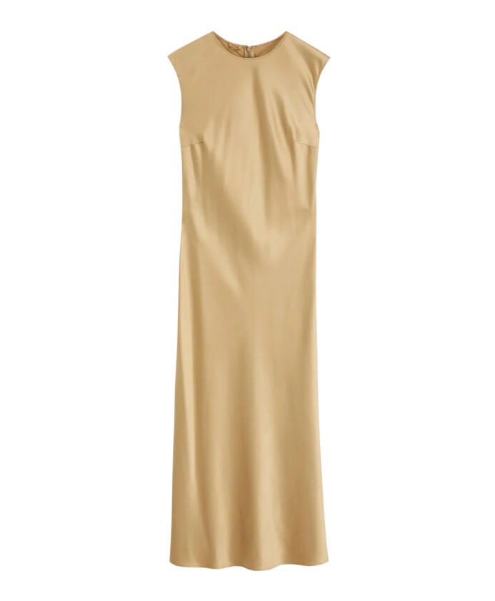 robe-longue-en-satin-de-soie-couleur-sable-du-desert