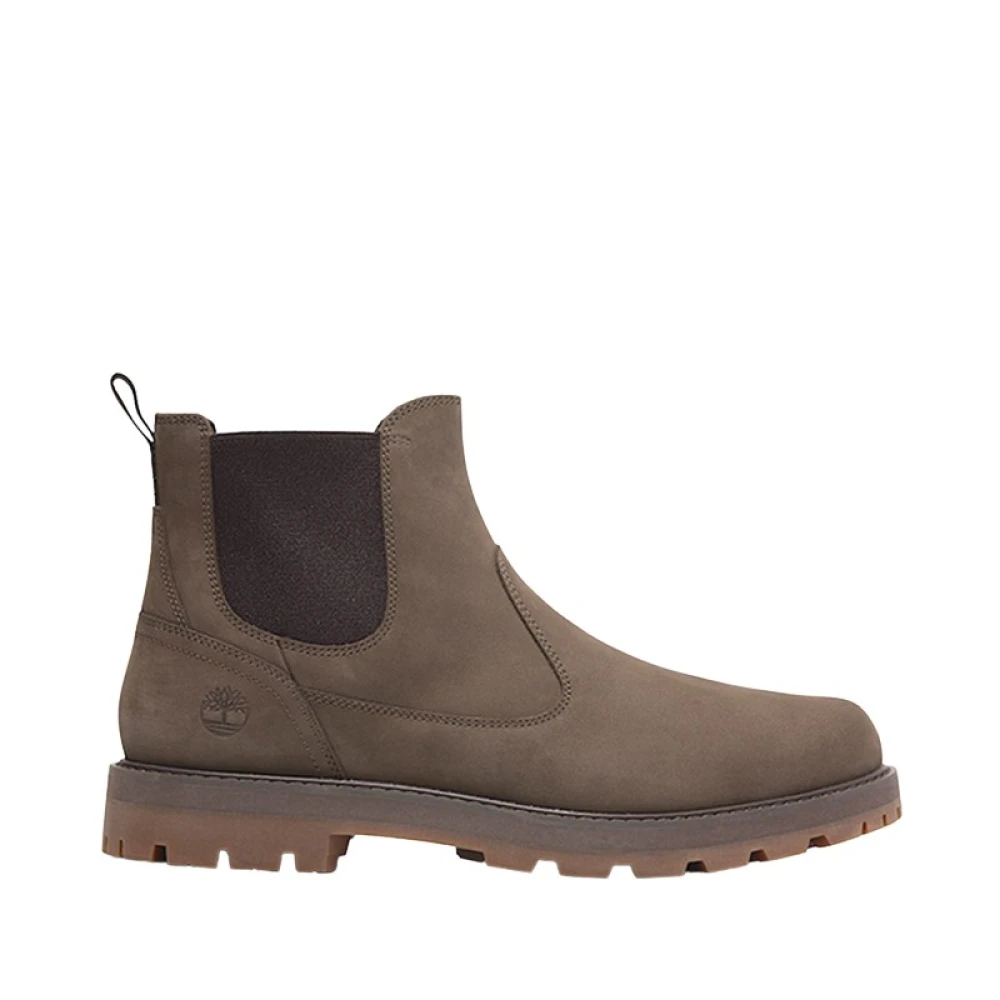 Timberland Brown Chelsea Boots, Male, 7 1/2 Uk, Britton Road Mid Chelsea Boot