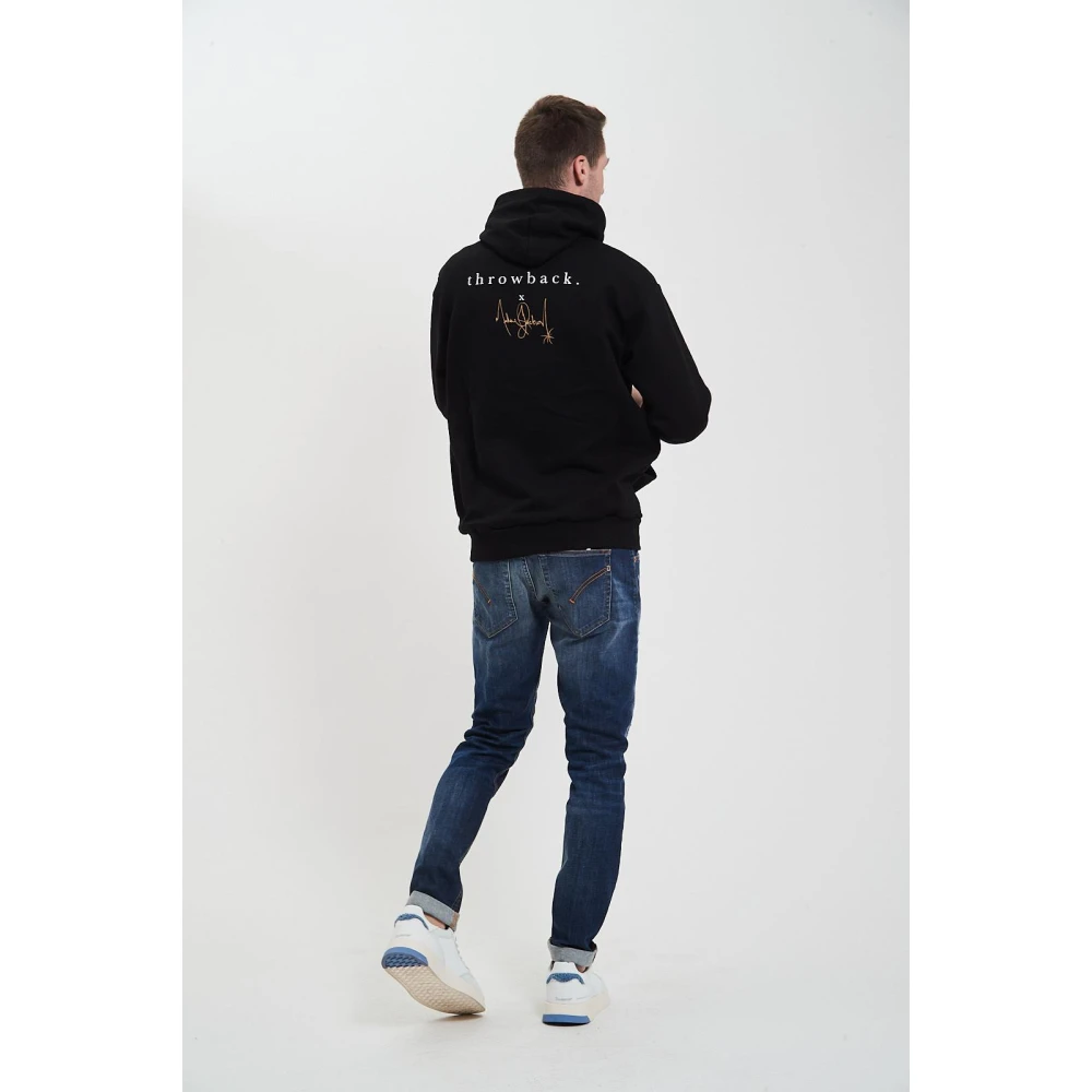 Throwback Klassieke Sweatshirt Black Heren