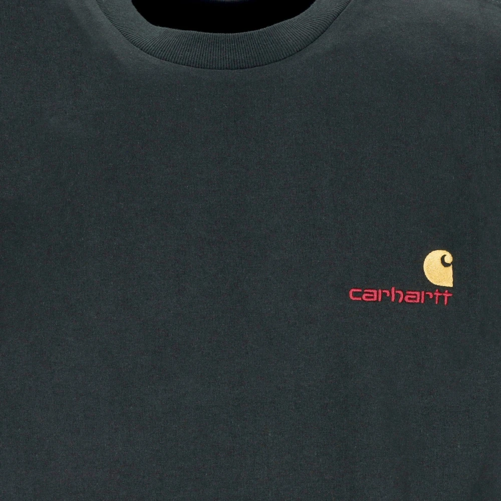 Carhartt WIP Donkere Ceder Script Tee Heren T-Shirt Black Heren