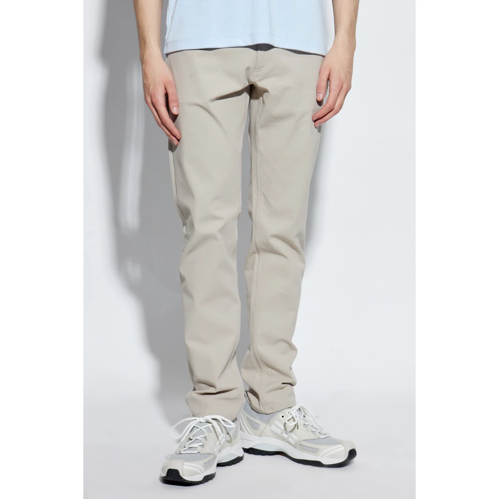 Theory Tapered leg broek Beige Heren