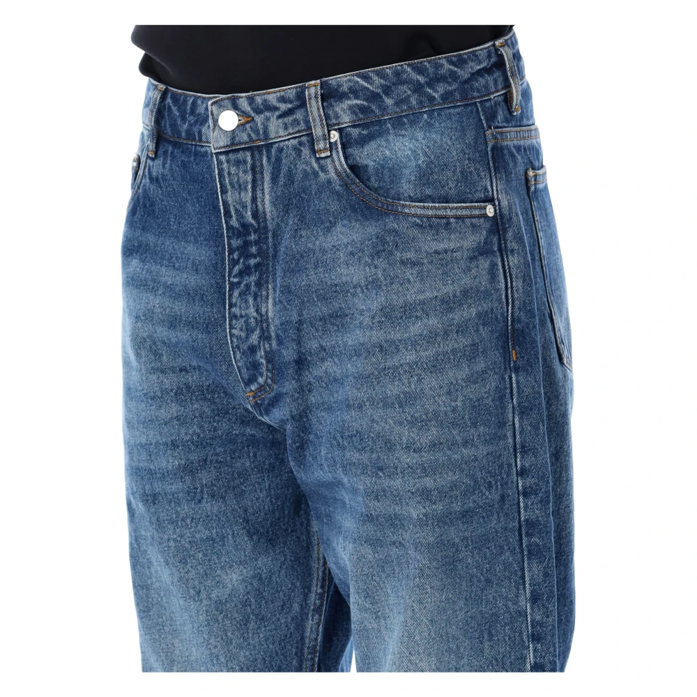 Studio Nicholson Klassieke Denim Broek Indigo Ss25 Blue Heren