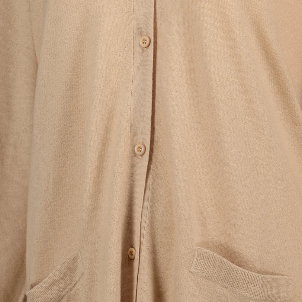 Prada Beige Wollen Vest Herfst-Winter Collectie Beige Dames