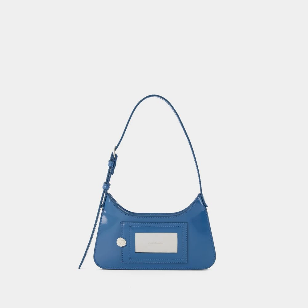 Acne Studios Blauwe Leren Micro Schoudertas Blue Dames