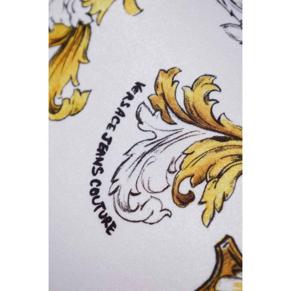 Versace Jeans Couture Body met Barocco-print White Dames