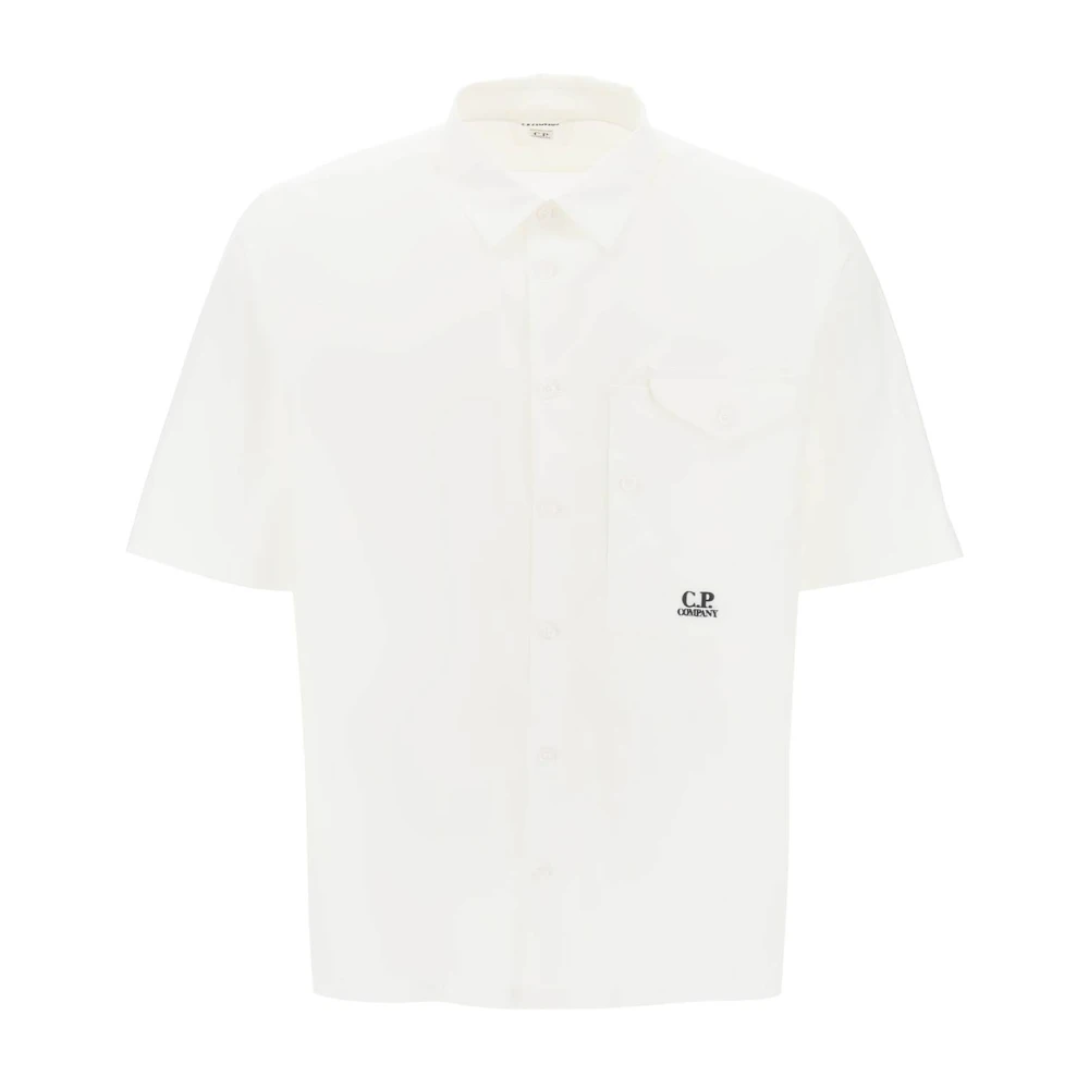 C.P. Company Polo Shirts White Heren
