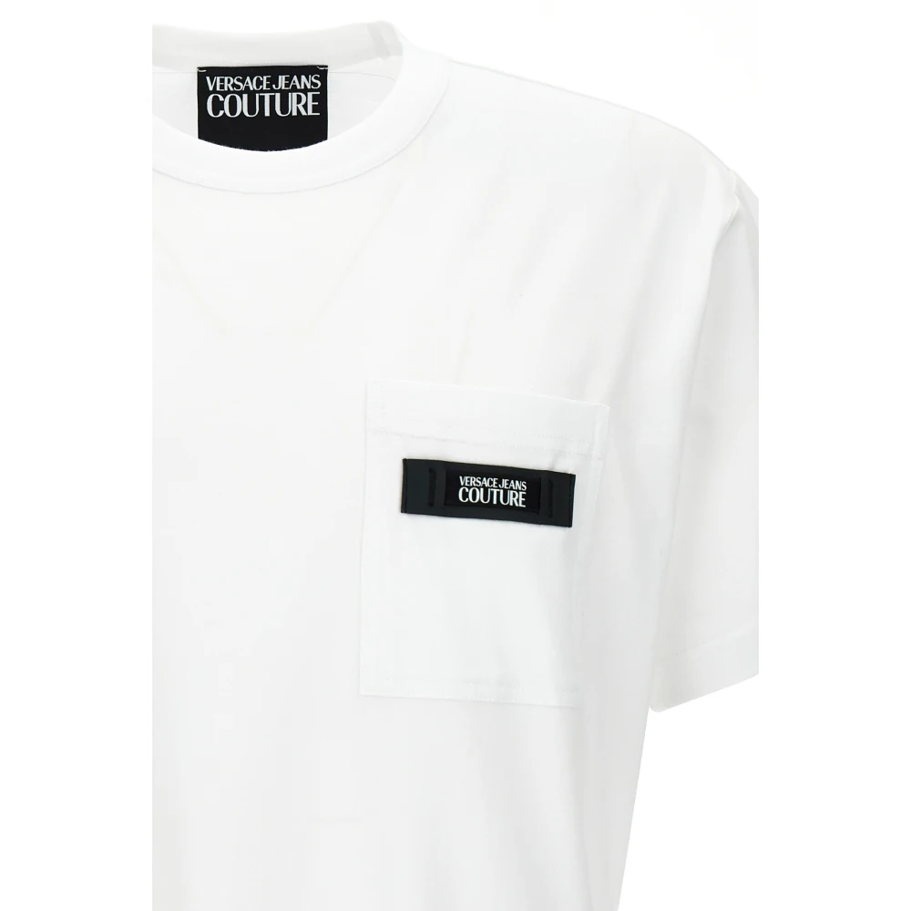 Versace Jeans Couture Stijlvolle T-shirts en Polos White Heren