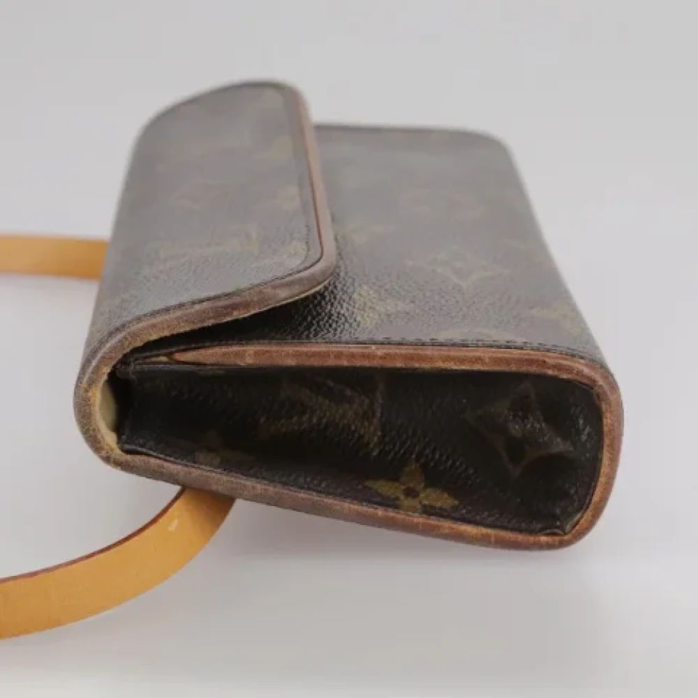 Louis Vuitton Vintage Pre-owned Canvas crossbody-bags Brown Dames