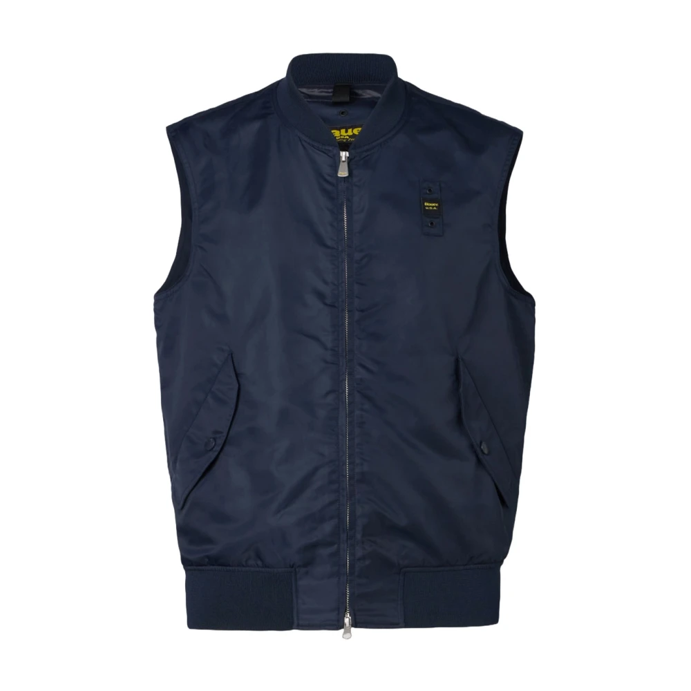 Blauer - Jackets > Vests - Blue - Blauer - Modalova