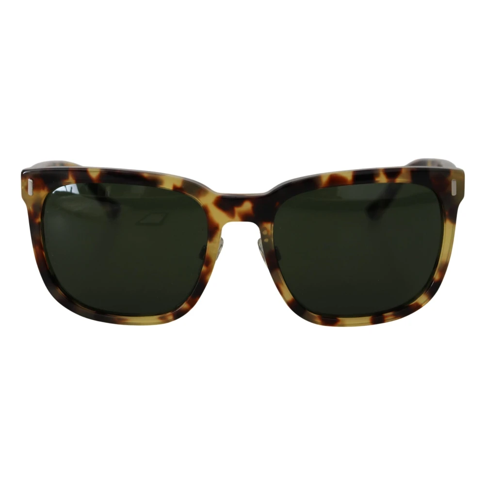 Dolce & Gabbana Green Havana Acetate Tortishell Frame Dg4271 Sunglasses Brun Dam