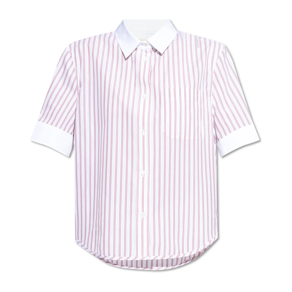 Marni Gestreept shirt Pink Dames