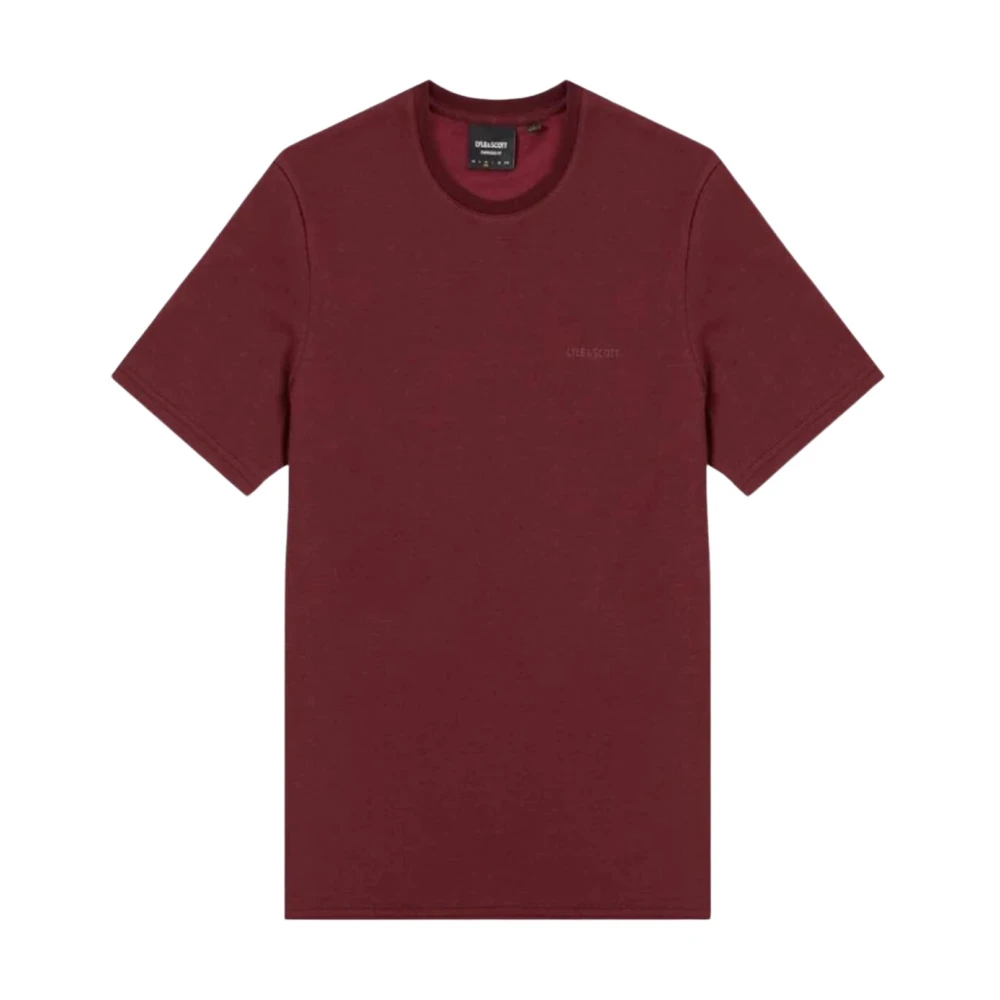 Lyle & Scott Uomo Rosso Top, Xl, New, - Immagine 1