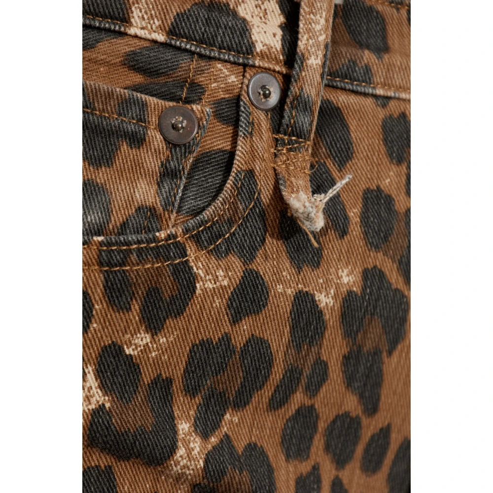 R13 Kick Fit Jeans Beige Dames
