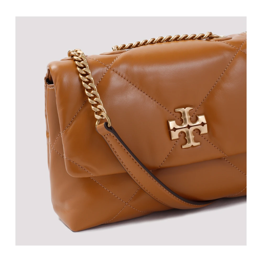 TORY BURCH Kira Diamond Small Bag Brown Dames