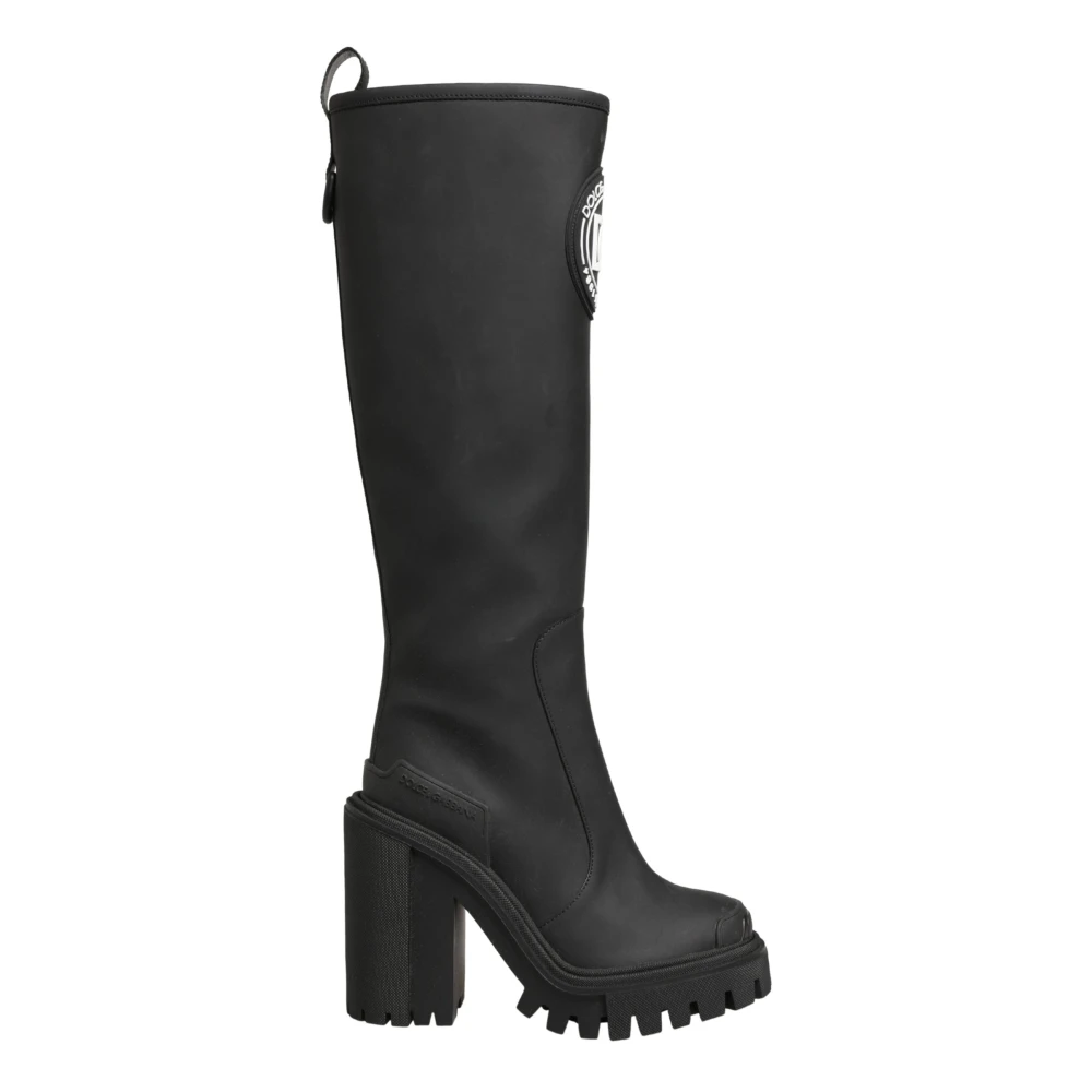 Dolce & Gabbana Damen Schwarz Schuhe, K, 35 Eugröße: