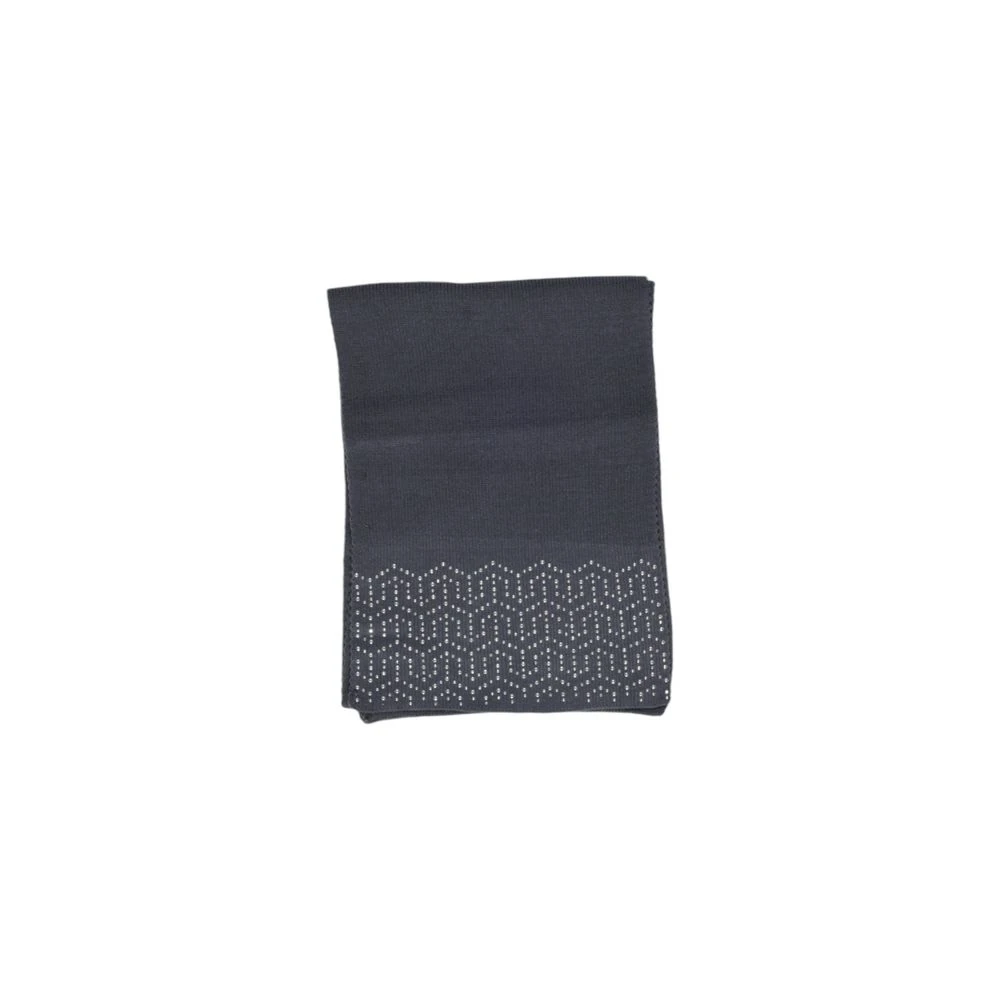 Pieces Grijze Polyester Sjaal Collectie Herfst Winter Gray Dames