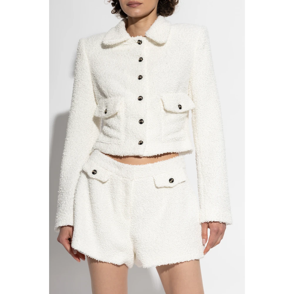 The Mannei Blazer met zakken White Dames
