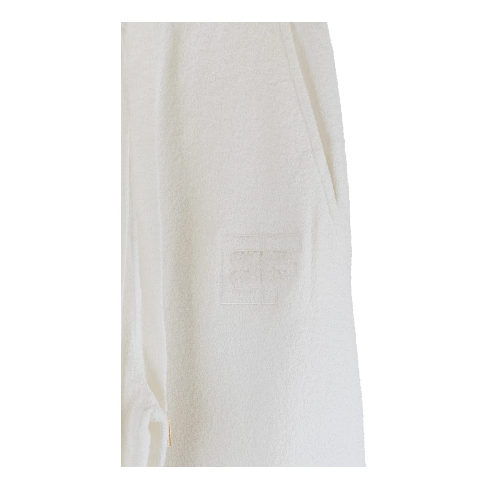 Elisabetta Franchi Dames Strik Taille Trainingsbroek White Dames