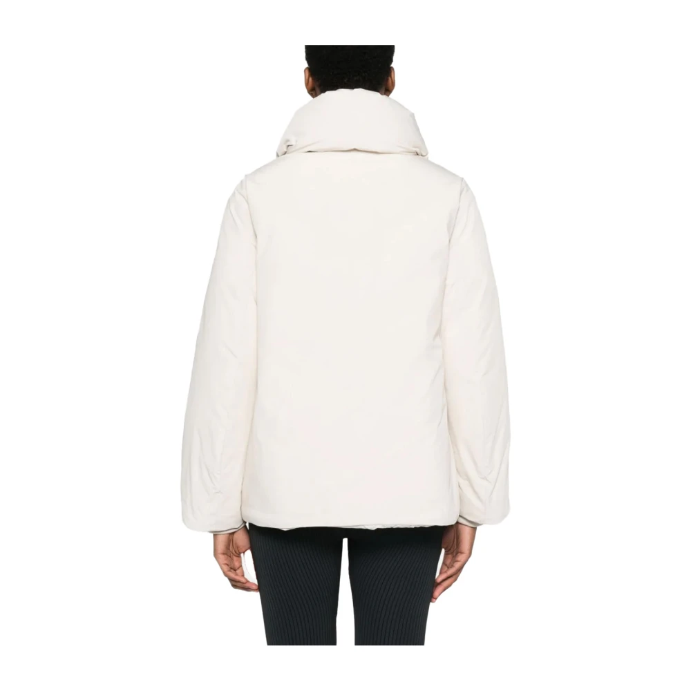 Woolrich Luxe Cocoon Jas Polyester White Dames