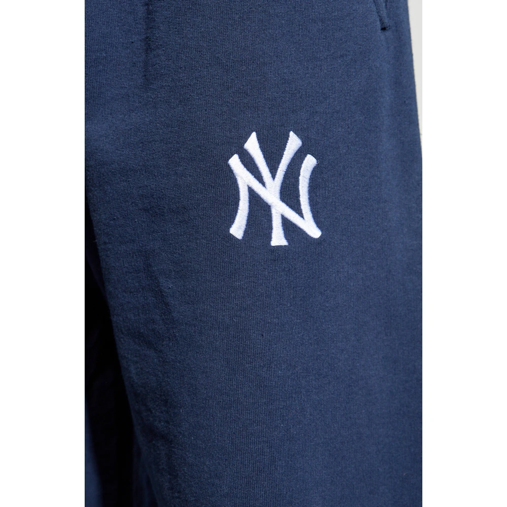 Sporty & Rich Sweatpants uit de 47 & The New York Yankees collectie Blue Dames