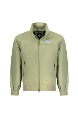 green-polyamide-slim-fit-jacket