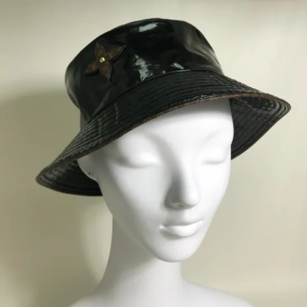 Louis Vuitton Vintage Pre-owned Fabric hats Black Dames