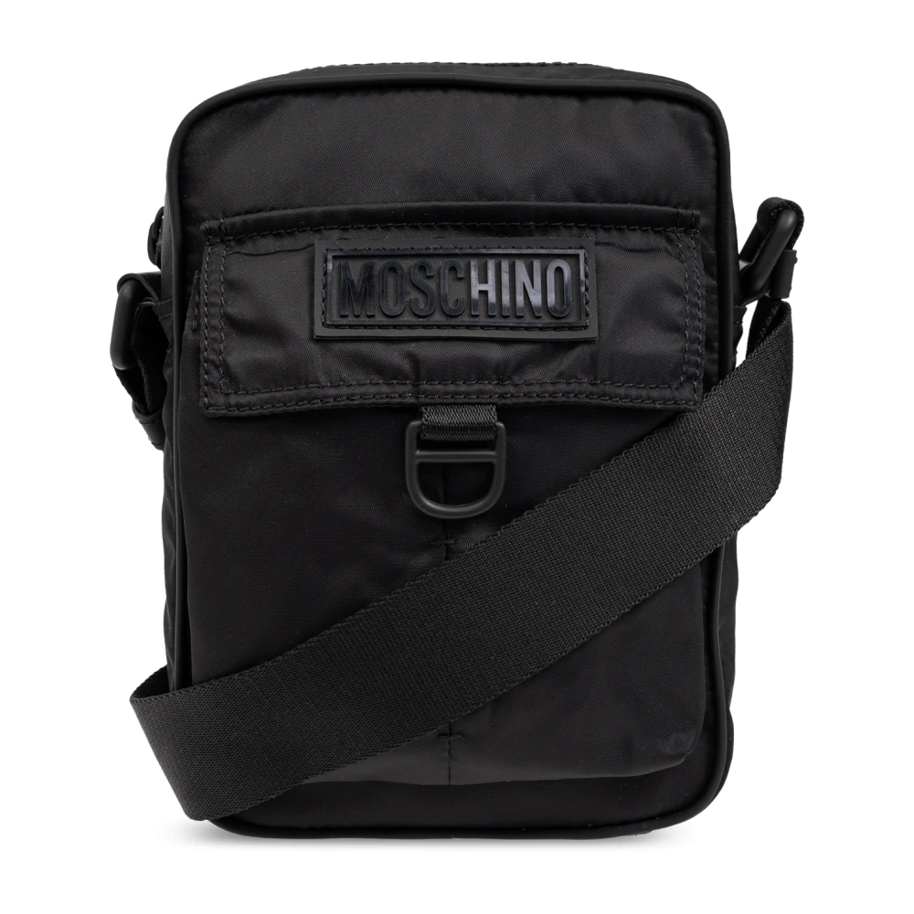 Moschino Schoudertas Black Heren