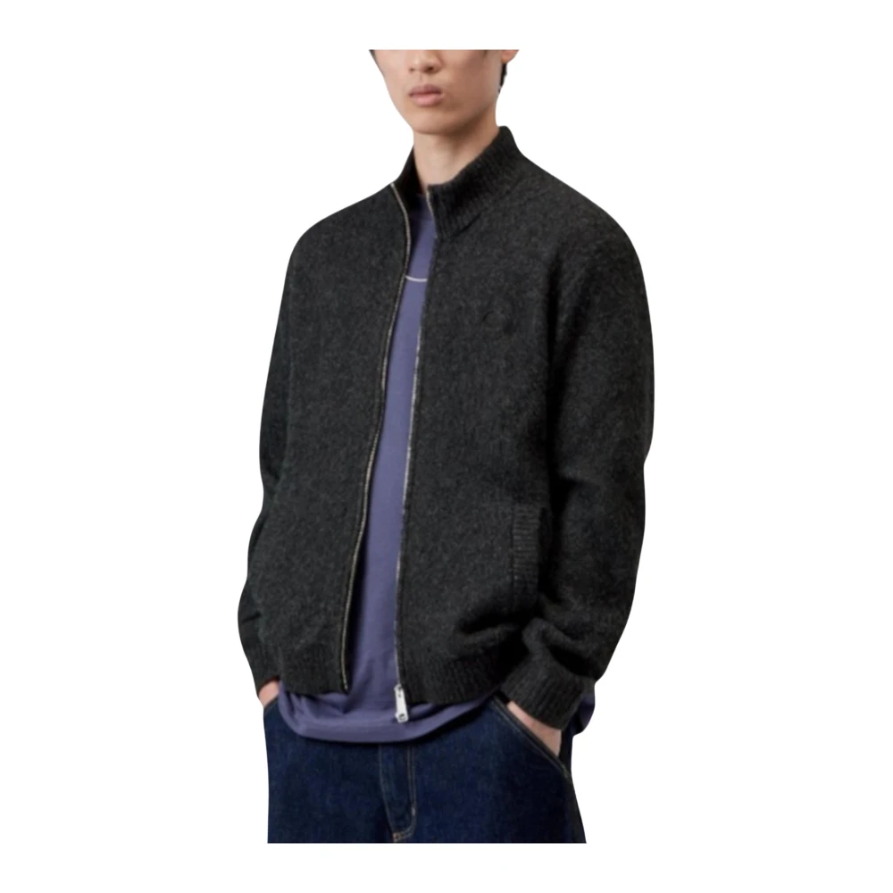 Carhartt Wip Uomo Grigio - 'Curtis' Jacket - Knitwear - Xl - Immagine 6
