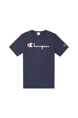 script-logo-navy-t-shirt